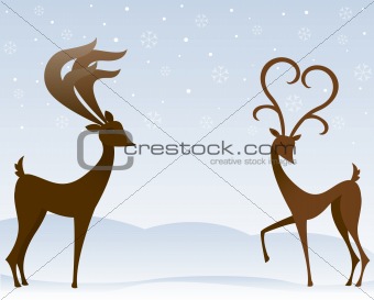 Reindeer In Love