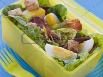 Bacon and Egg Salad Lunch Box