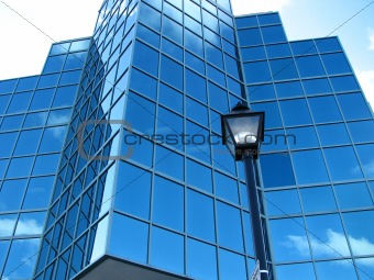 Building with lantern