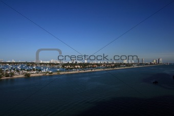 South Beach Miami Florida Panorama
