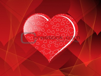 single red color love valentine