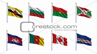 World Flag Set 4