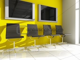yellow office