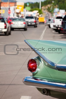 Tail fin on Route 66