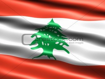 Flag of the Republic of Lebanon