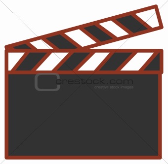 Film action clapboard