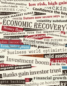 Financial recovery headlines