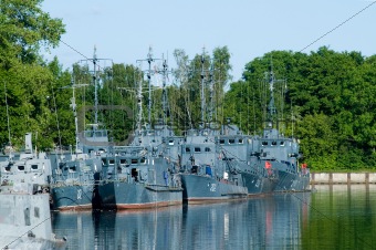 Russian war ships