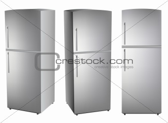Three refrigerators