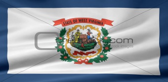 Flag of West Virginia - USA