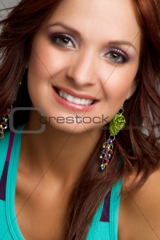 Smiling Headshot Woman