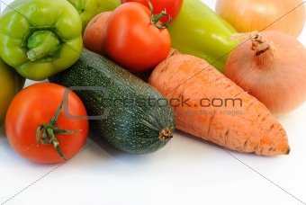 Groop of  vegetables