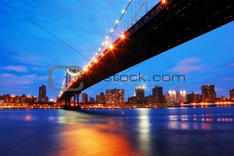 New York City Manhattan bridge
