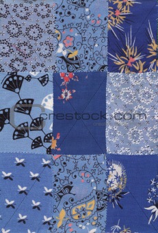 blue quilt pattern