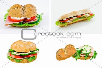 Freshly made sanwiches