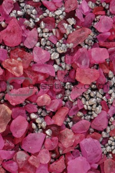 Background from pink stones