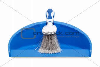 dustpan and brush