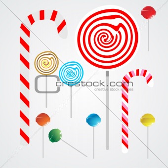 Lollipop vector 