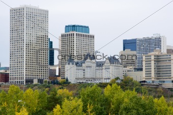 Edmonton City Skyline