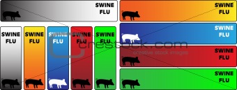 Swine Flu Banners