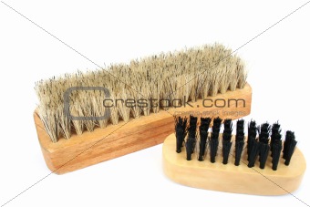 Clothes and shoes brushes