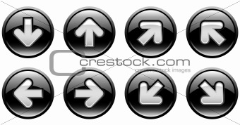 buttons with arrows