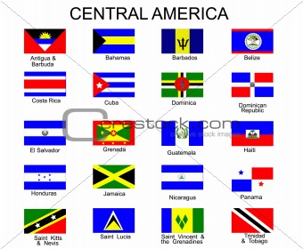 List of all flags of Central America  countries