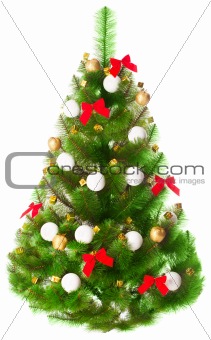 Elegant Christmas tree 