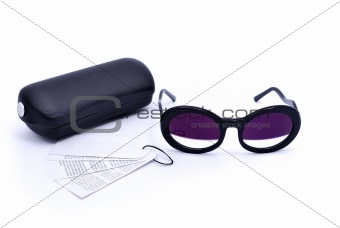 sunglasses with a case