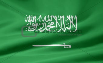 Flag of the Saudi Arabia