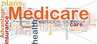 Medicare background concept