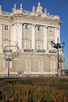 Palacio Real in Madrid 