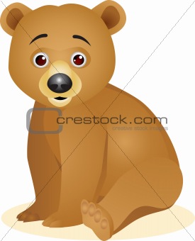 Baby bear cartoon