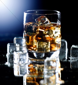 Highball whiskey glass