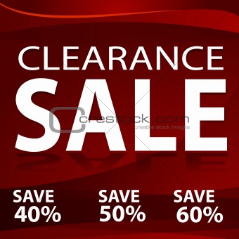 Clearance Sale Background