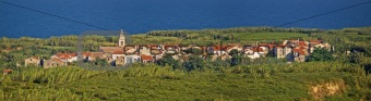 Mediterranean village on Island of Susak, Croatia