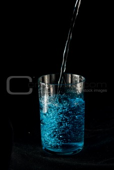 Glasse with drink