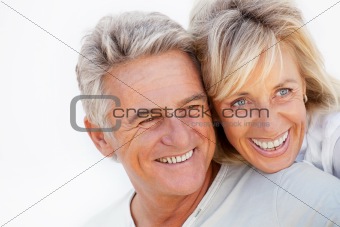 Portrait of a happy romantic couple