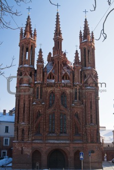 Church os St. Anne in Vilnius