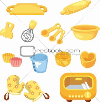 cartoon Bake tool icon