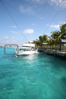 Ship in the Maldives