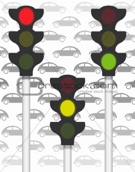 traffic signals on traffic