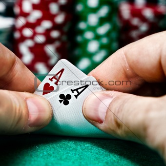 Poker Aces pair