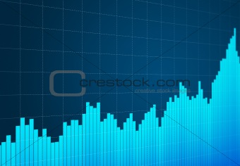 Stock chart up