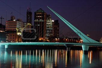 Bridge of the woman, Buenos Aires