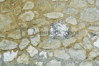 Texture of Old Church Wall.