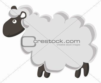 Cute  vector sheep