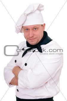 chef in the uniform