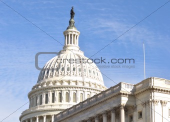 Capitol Hill Building . Washington DC. 