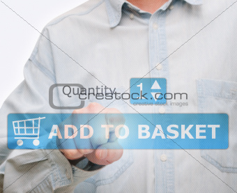 Pushing Add to Basket Button